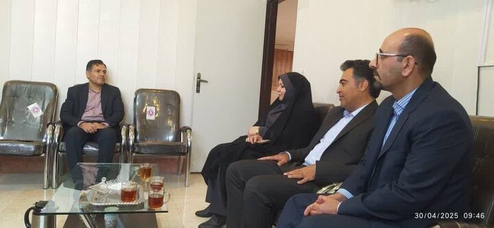«مهدیه حیدری» سرپرست اداره کار دلفان شد