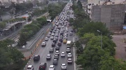 ترافیک سنگین در خیابان‌های اطراف نمایشگاه کتاب