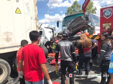 12 killed in Philippines after bus slams into vehicles
