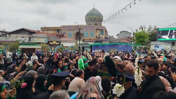 حضور کاروان «زیر سایه خورشید» در آستانه اشرفیه