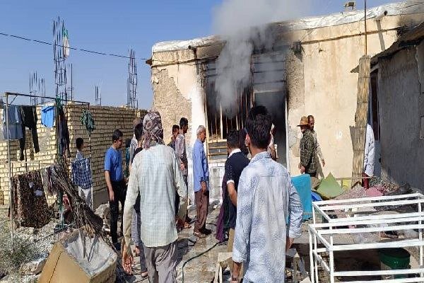 موج همدلی مردمی بعد از آتش سوزی منزل مسکونی در روستای طولیان کهگیلویه