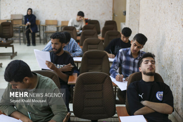 نوبت اول کنکور ۱۴۰۴ در اهواز