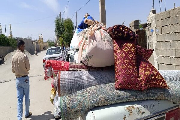 موج همدلی مردمی بعد از آتش سوزی منزل مسکونی در روستای طولیان کهگیلویه