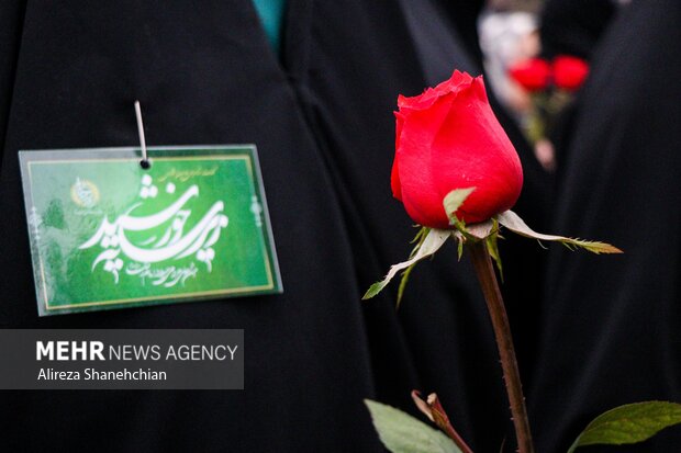 استقبال از کاروان خادمین حرم مطهر رضوی در رشت