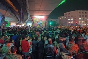 شادی هوادارن تراکتور در ائل گلی تبریز