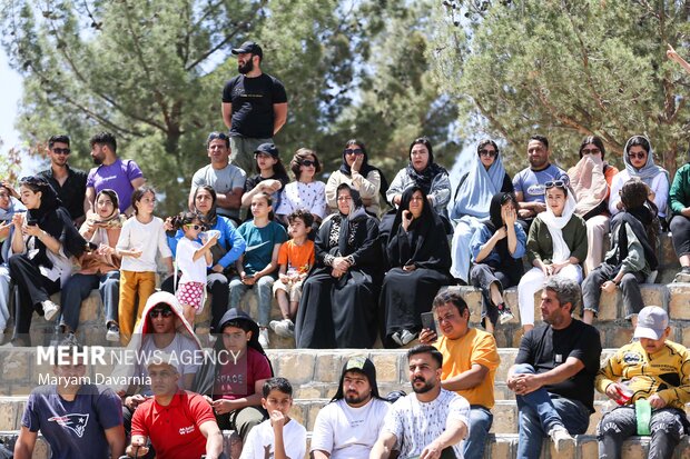 کشتی با چوخه قهرمانی کشور در پارک دوبرار بجنورد