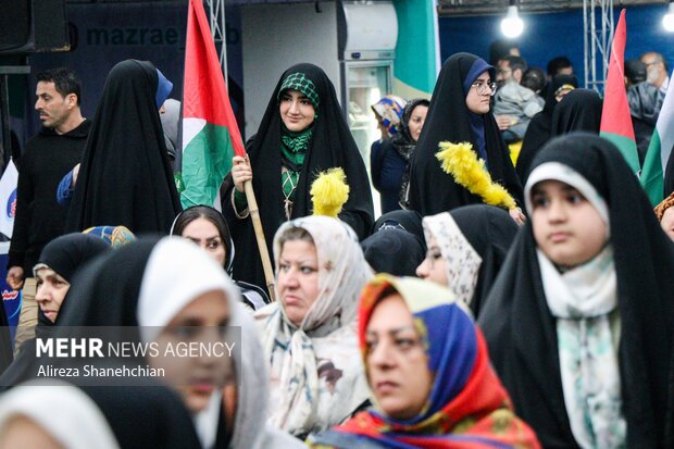 اجتماع سراسری فریاد فلسطین در رشت