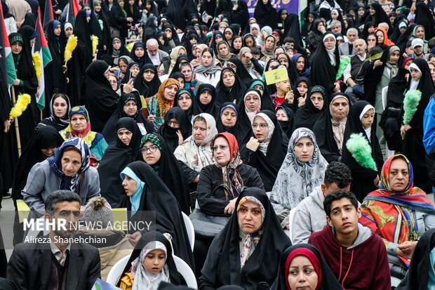 اجتماع سراسری فریاد فلسطین در رشت