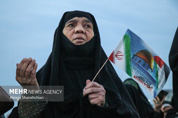 اجتماع سراسری فریاد فلسطین در رشت