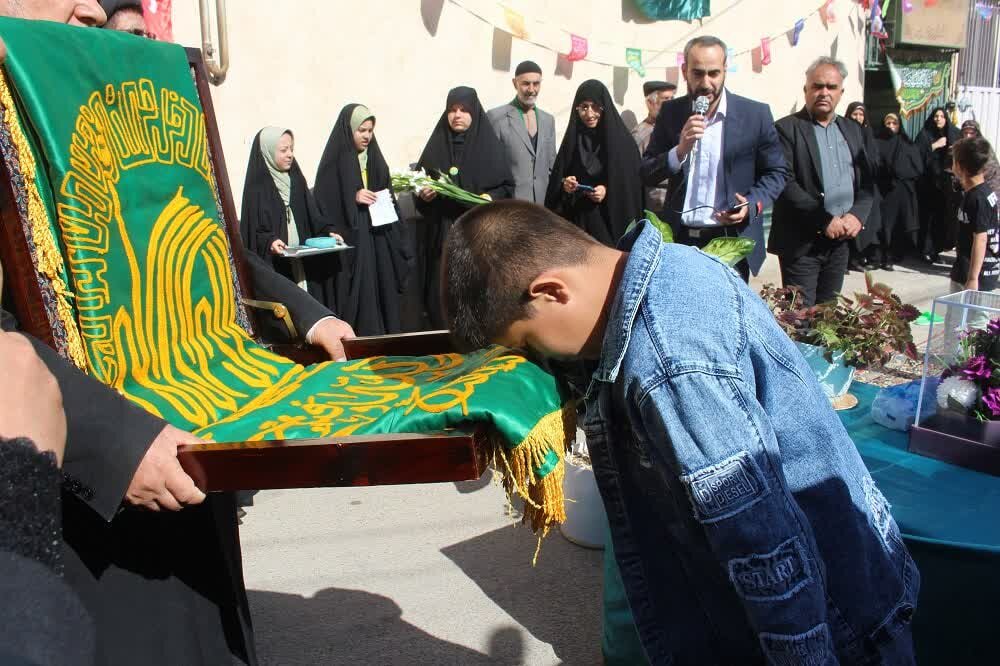 رضوي،خدام،شهرستان،روز،ارديبهشت،حضرت،لنگري،كاروان،حرم،اهالي،م ...