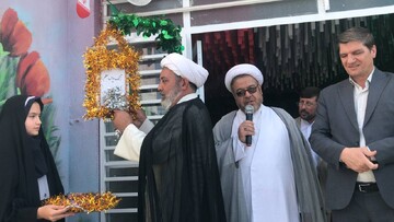 نواختن زنگ «سپاس معلم» در قوچان 