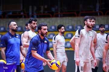 حضور دو لژیونر در تمرین تیم ملی والیبال