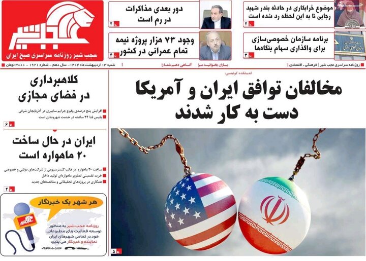 روزنامه های آذربایجان‌شرقی