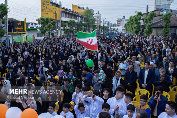 اجتماع رضوی دهه نودیها در صومعه سرا