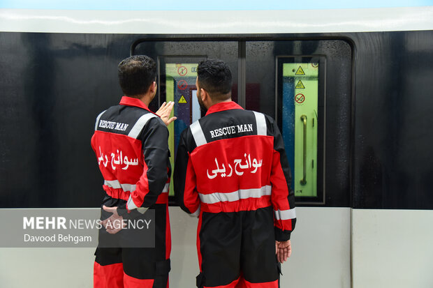 افتتاح ایستگاه پایانی خط دو قطار شهری مشهد
