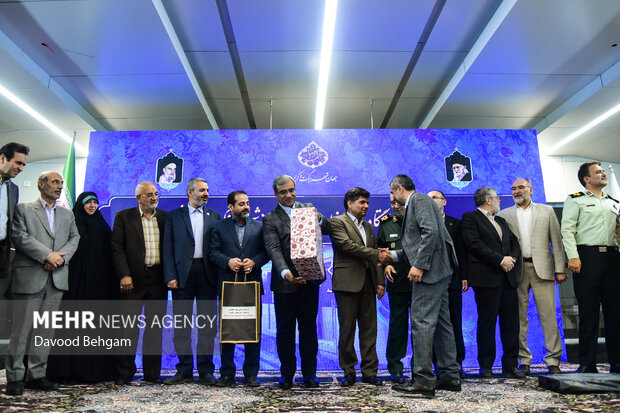 افتتاح ایستگاه پایانی خط دو قطار شهری مشهد