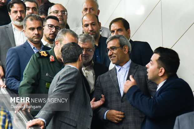 افتتاح ایستگاه پایانی خط دو قطار شهری مشهد