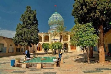 İran sanatının bir sembolü; Ali bin Hamze bin Musa el-Kazım (a.s) Türbesi