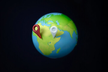 2 ways to find where you are now on map