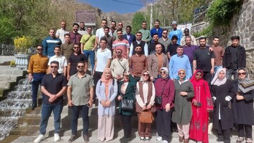 اردوی فرهنگی دانشجویان بین‌الملل دانشگاه کردستان به همدان برگزار شد