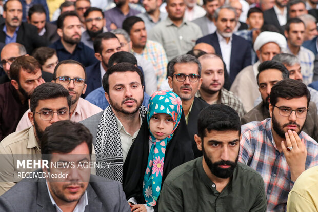 دیدار مسئولان و کارگزاران حج با رهبر معظم انقلاب اسلامی