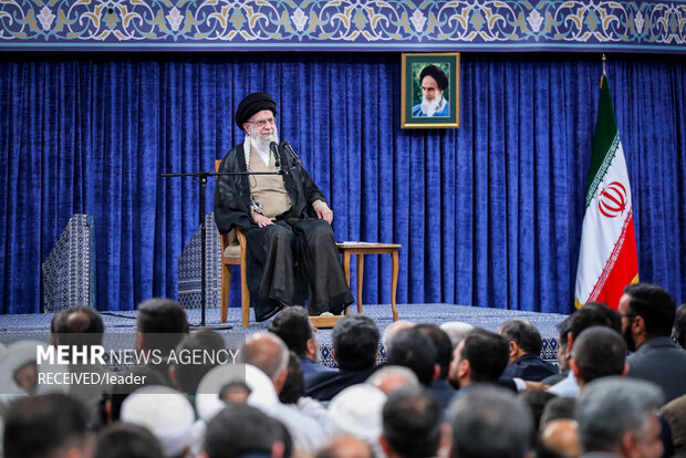 دیدار مسئولان و کارگزاران حج با رهبر معظم انقلاب اسلامی