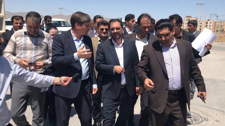 بازدید معاون وزیر راه از پروژه های شهرستان قوچان