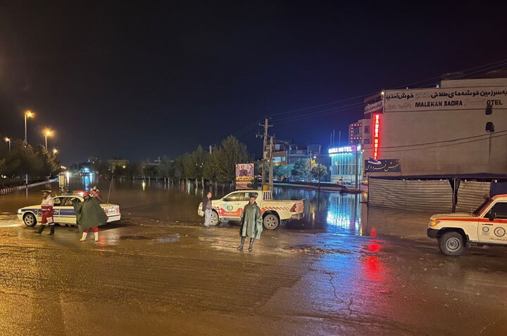 امدادرسانی برای سیلاب در ۶ منطقه آذربایجانشرقی