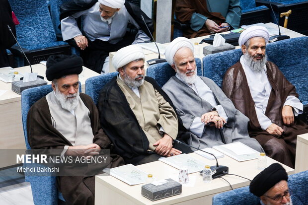 افتتاحیه سومین اجلاس مجلس خبرگان رهبری در قم