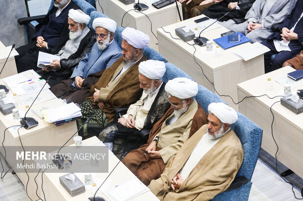 افتتاحیه سومین اجلاس مجلس خبرگان رهبری در قم