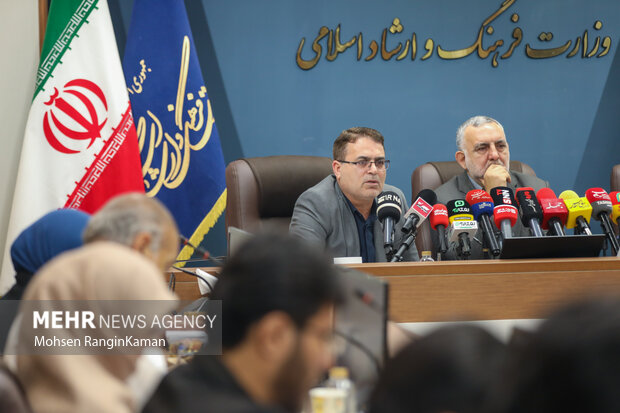 Press conference of 36th Tehran Intl. Book Fair (TIBF) 2025
