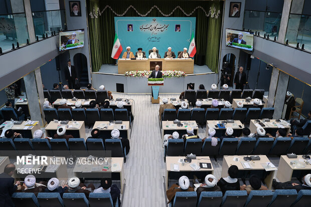 افتتاحیه سومین اجلاس مجلس خبرگان رهبری در قم