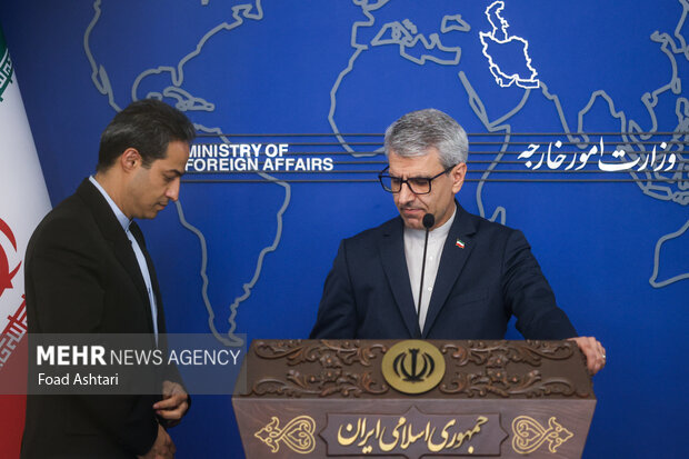 نشست خبری سخنگوی وزارت امور خارجه