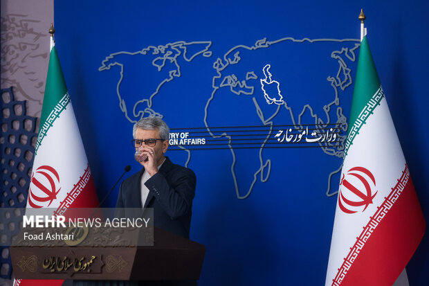 نشست خبری سخنگوی وزارت امور خارجه