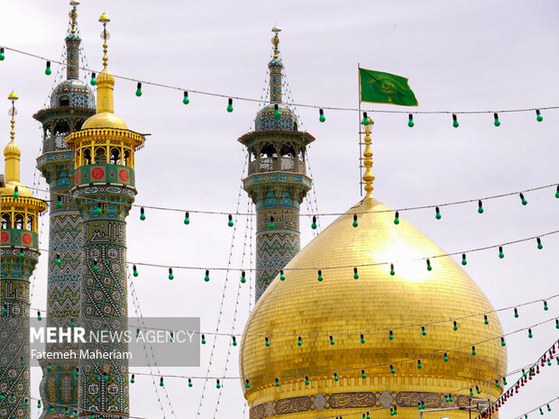 أجواء مرقد السيدة فاطمة المعصومة (س) خلال عشرة الكرامة