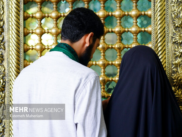 حال و هوای حرم حضرت معصومه (س) در دهه کرامت