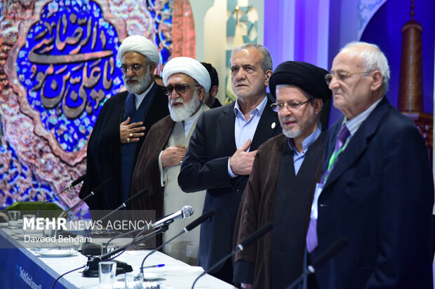 اختتامیه اجلاسیه بین‌المللی کنگره جهانی حضرت رضا (ع)