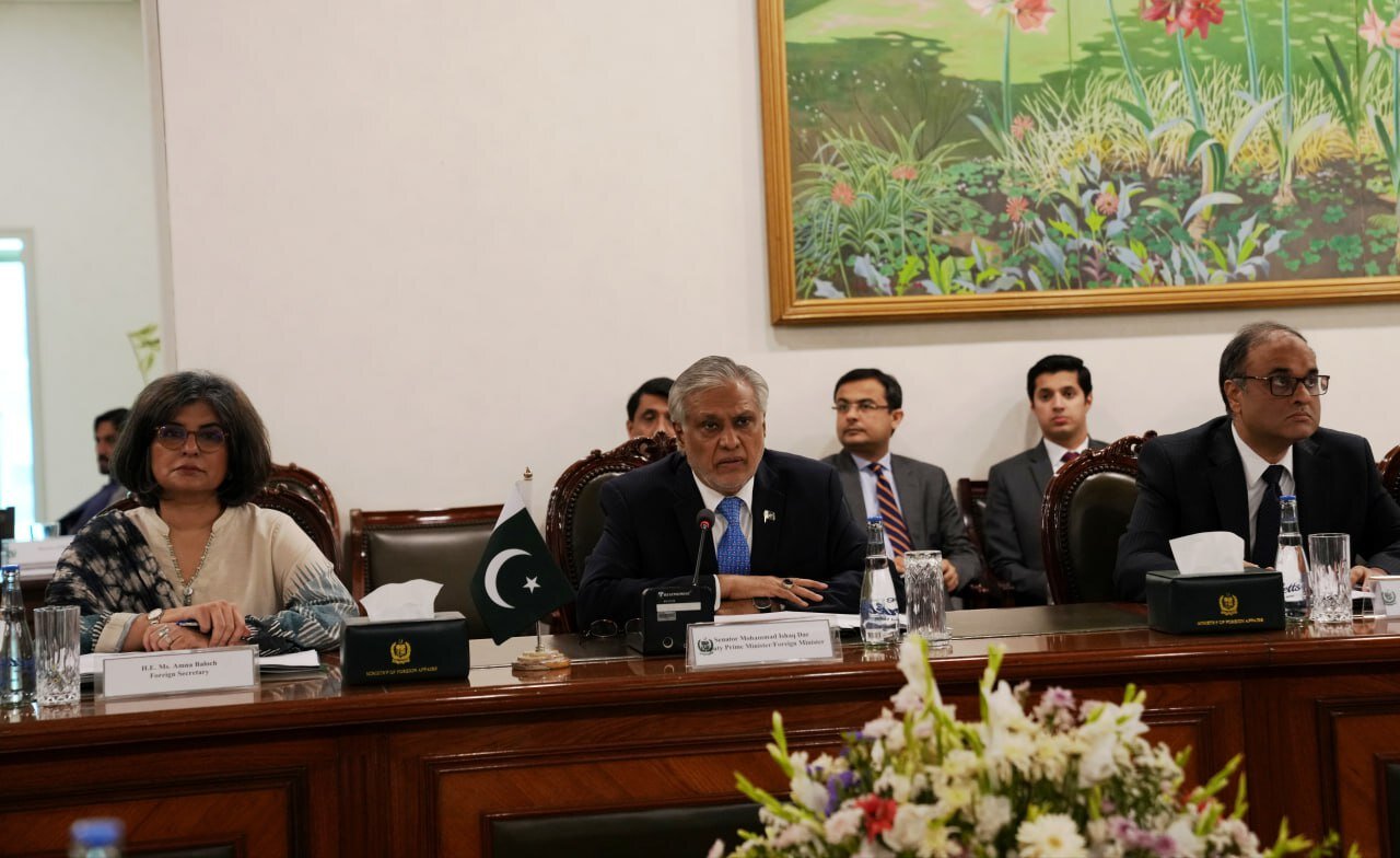 ایران اور پاکستانی وزرائے خارجہ کی ملاقات