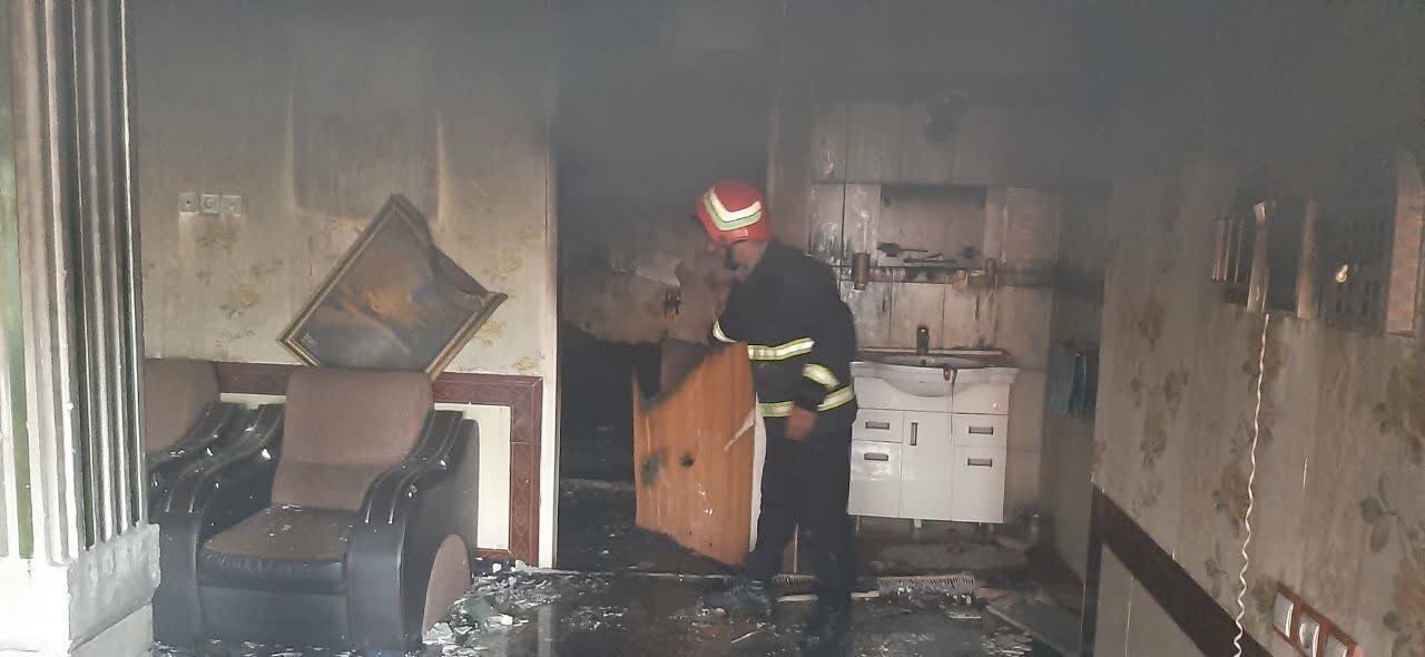 حریق منزل مسکونی در خرمآباد مهار شد