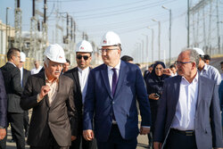 Tajik energy minister visits Iran's Shiraz
