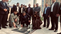 قدم اول انصاری در سمنان؛ ادای احترام به ۳هزار شهید والامقام استان