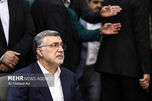 محمدرضا ظفرقندی وزیر بهداشت و آموزش پزشکی در نشست خبری سخنگوی دولت