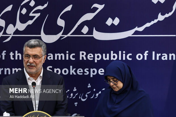 نشست خبری سخنگوی دولت