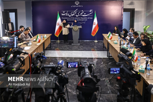 فاطمه مهاجرانی سخنگوی دولت