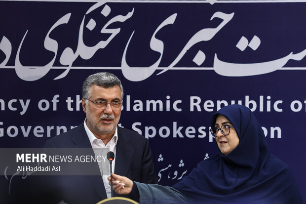 نشست خبری سخنگوی دولت