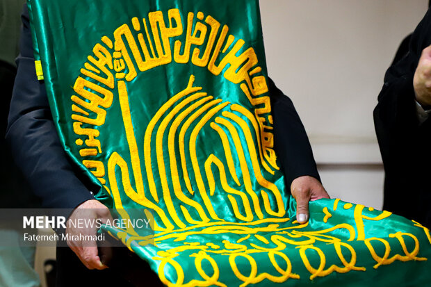 حضور خادمین حرم رضوی در خبرگزاری مهر