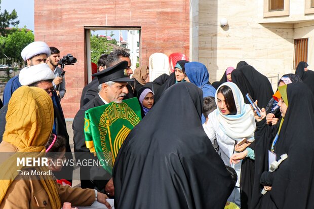 جشن بزرگ امام رضاییها در رشت
