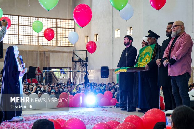 جشن بزرگ امام رضاییها در رشت