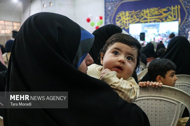 جشن بزرگ امام رضایی‌ها در رشت