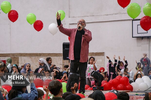 جشن بزرگ امام رضاییها در رشت